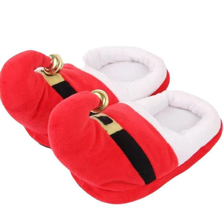 Christmas Parent-child Home Cotton Slippers