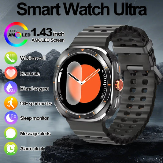 New Smart Watch Classic Men Women Smart Watch HD AMOLED Voice Call Gesture Answer Customized Dial Sports Smart Watch