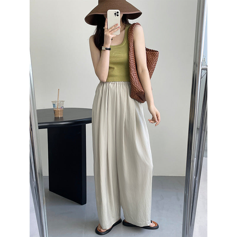 Slouchy Slouchy Floor-length Pants