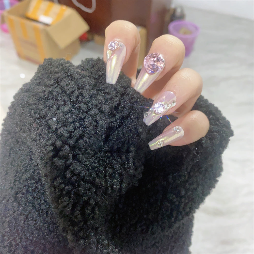 False Nail Stickers Can Be Used As Princess Heap Diamonds