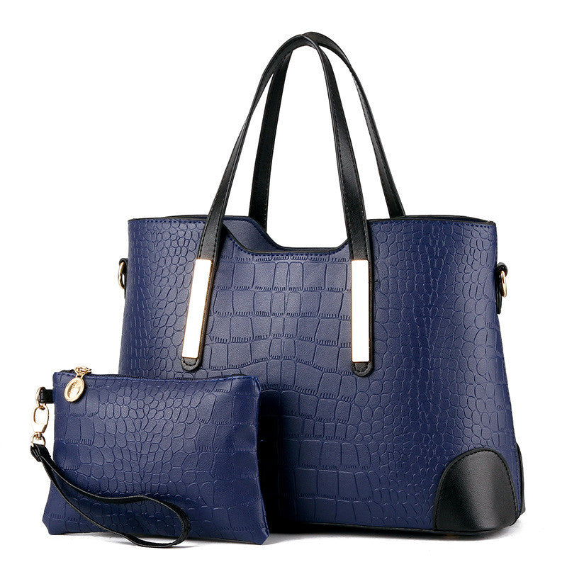 Female Bag Fashion Color Matching Picture Mother Bag  Messenger Shoulder Handbag One Drop Delivery