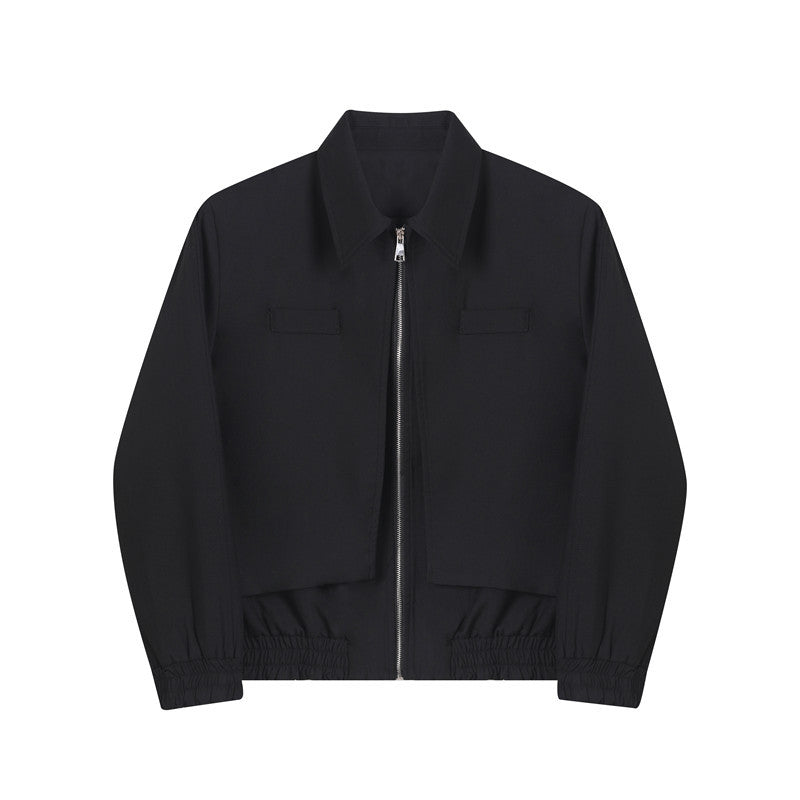 Fashion Fake Two Piece Suit Lapel Coat