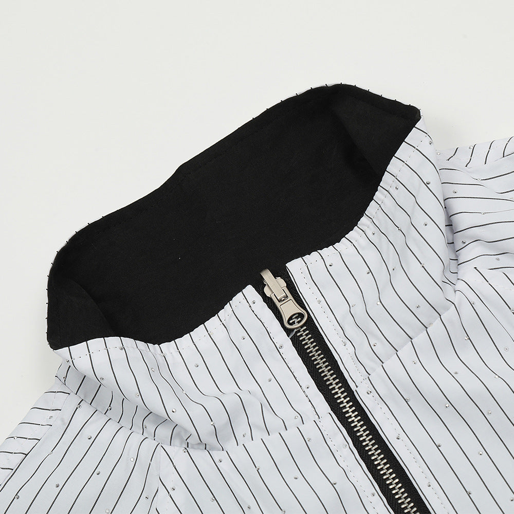 Reversible Baseball Uniform Coat For Men