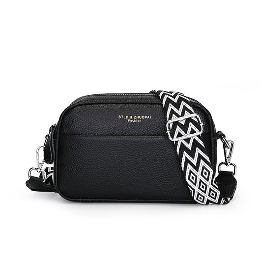 Damemode Enkel Førstelags Læder Enkeltskuldret Crossbody Taske