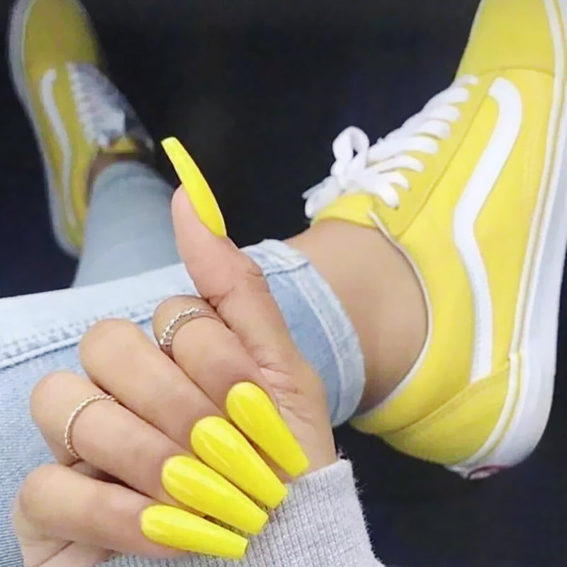 Matte Matte Super Long Ballet Nail