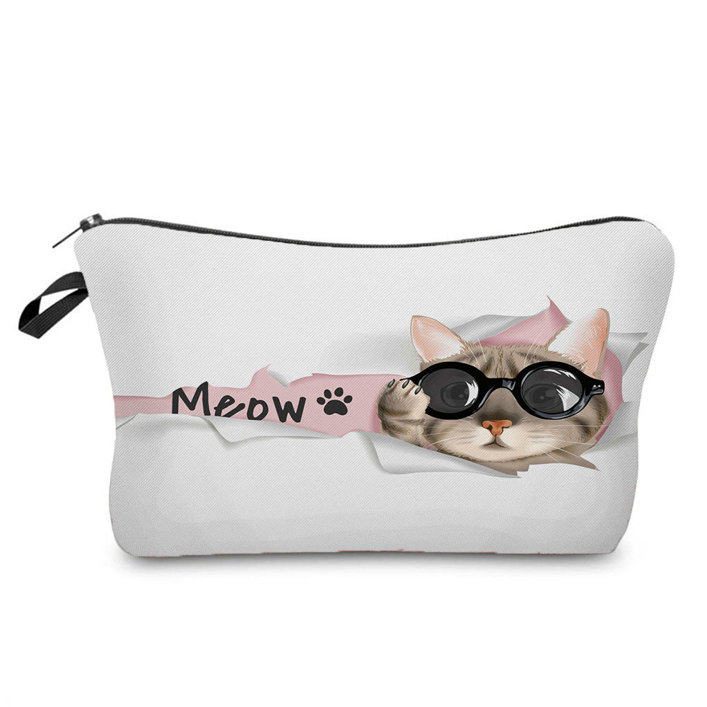 Creative Printing Portable Travel Wash Bag Large Capacity