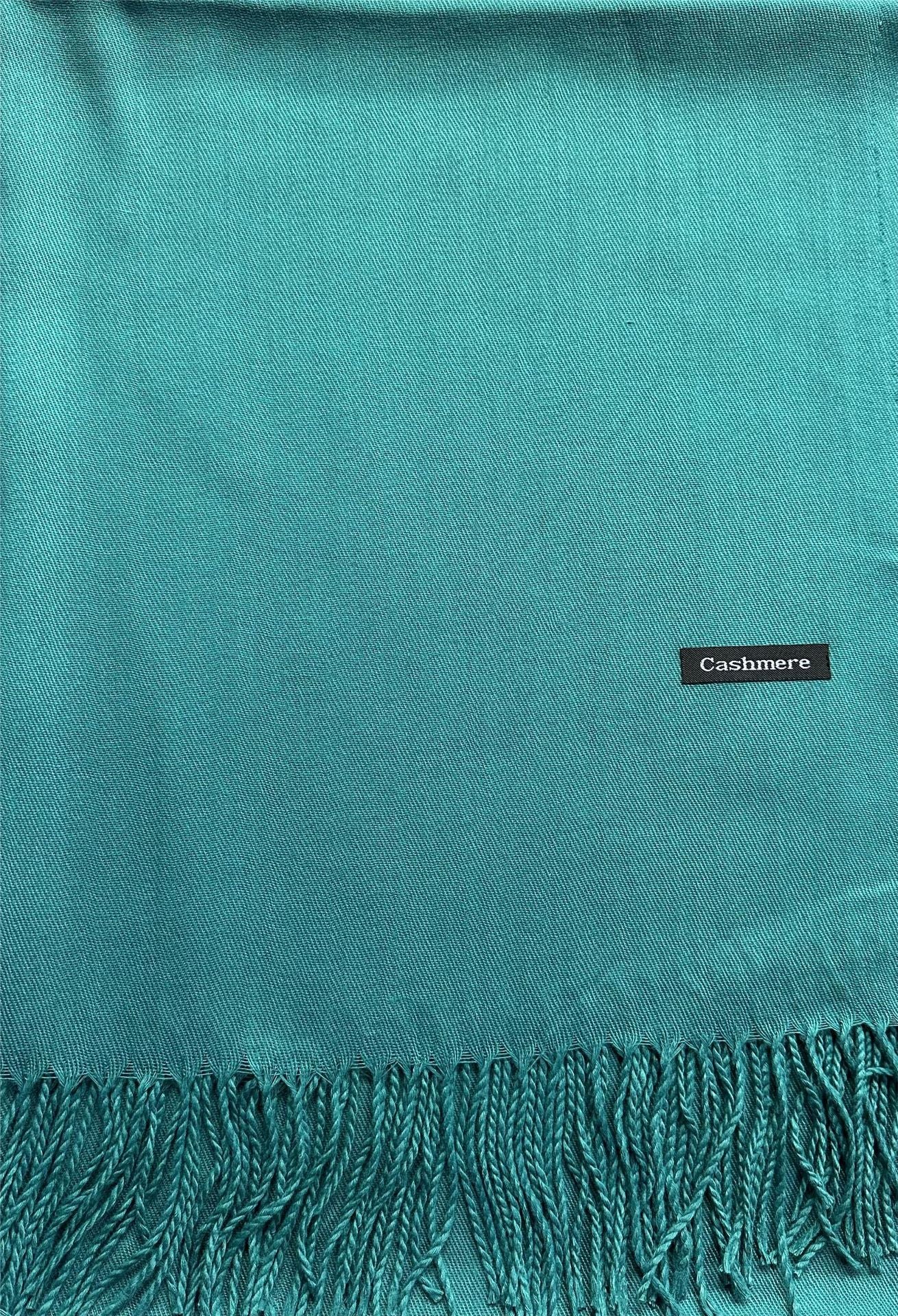 Solid Color Artificial Cashmere Scarf Female 220g Warm Shawl