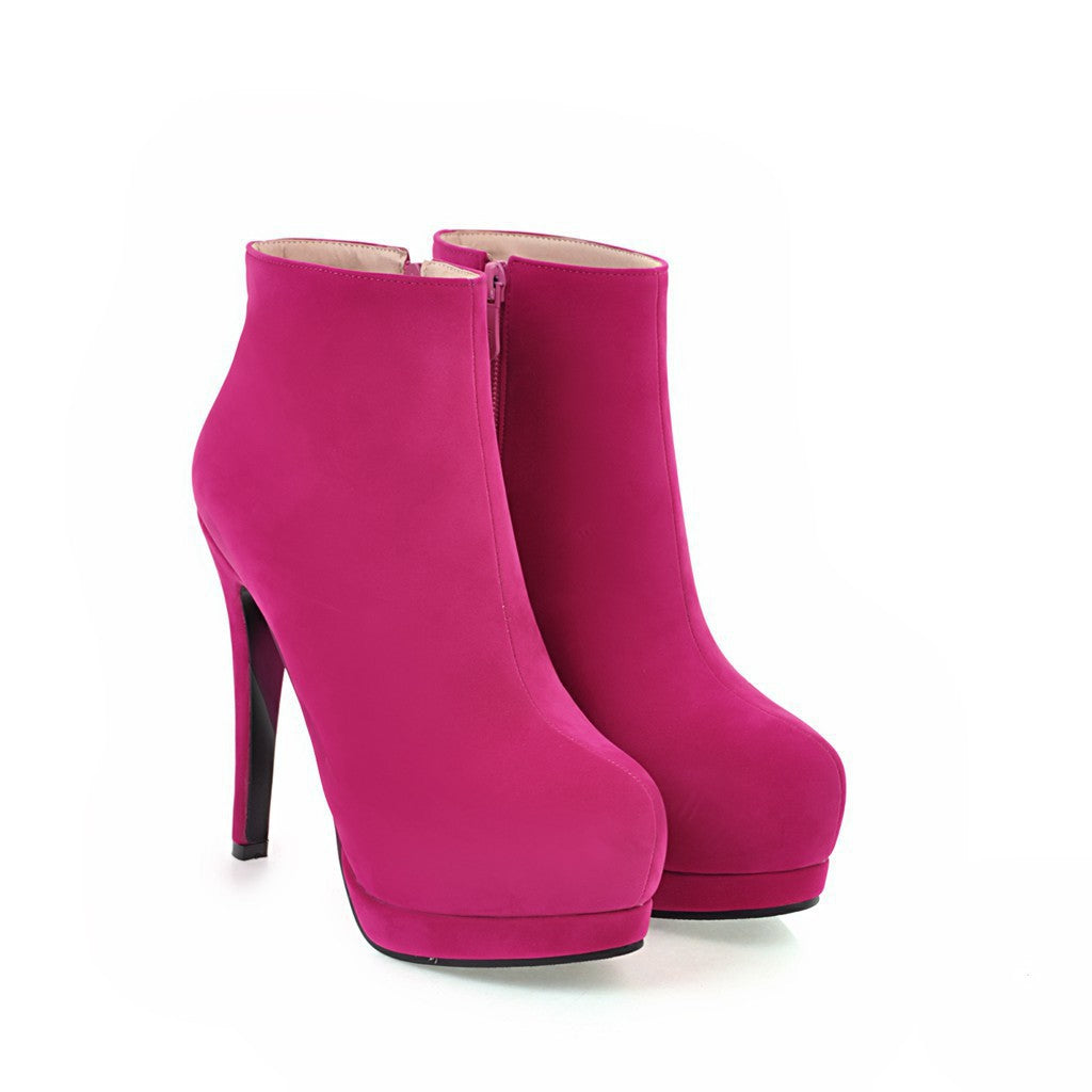 Martin Boots Fashion Thick Heel Sexy