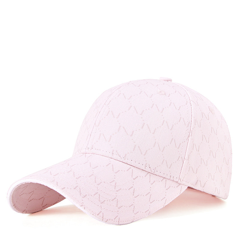 Korean Style Printed Baseball Cap Boy And Girl Sunshade