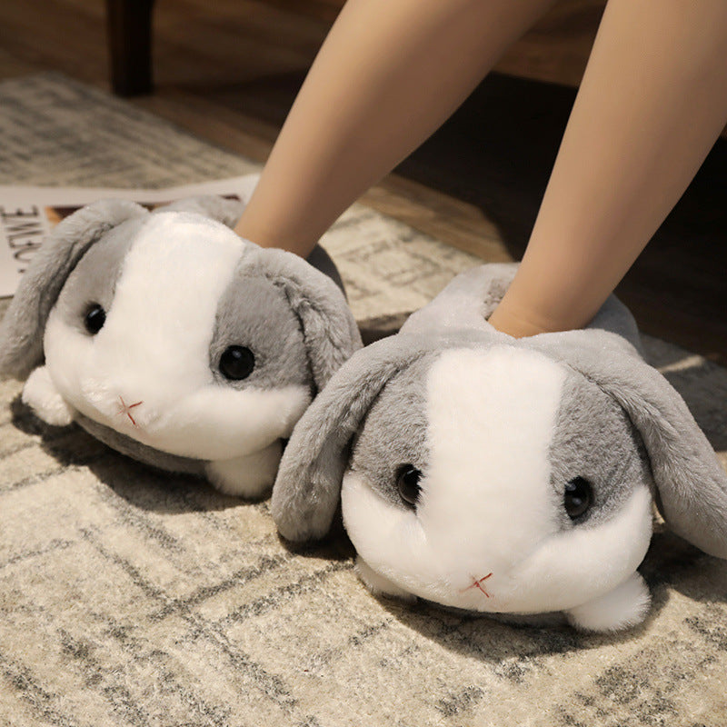 Women's Cute Home Cotton Slippers Men's