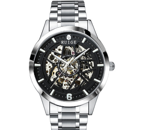 Men's Hollowed-Out Automatic Mechanical Watch