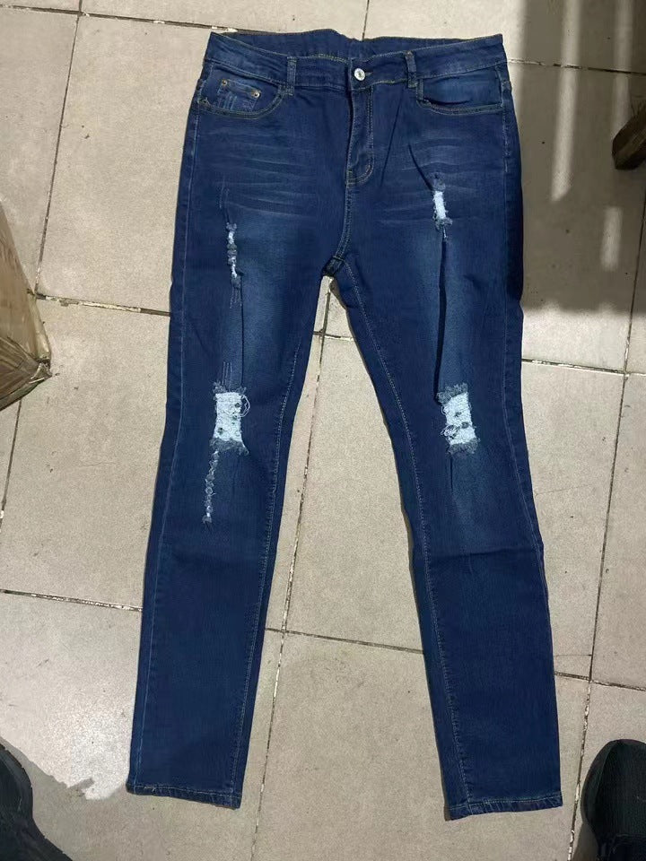 Modehuller Jeans Studenterbukser