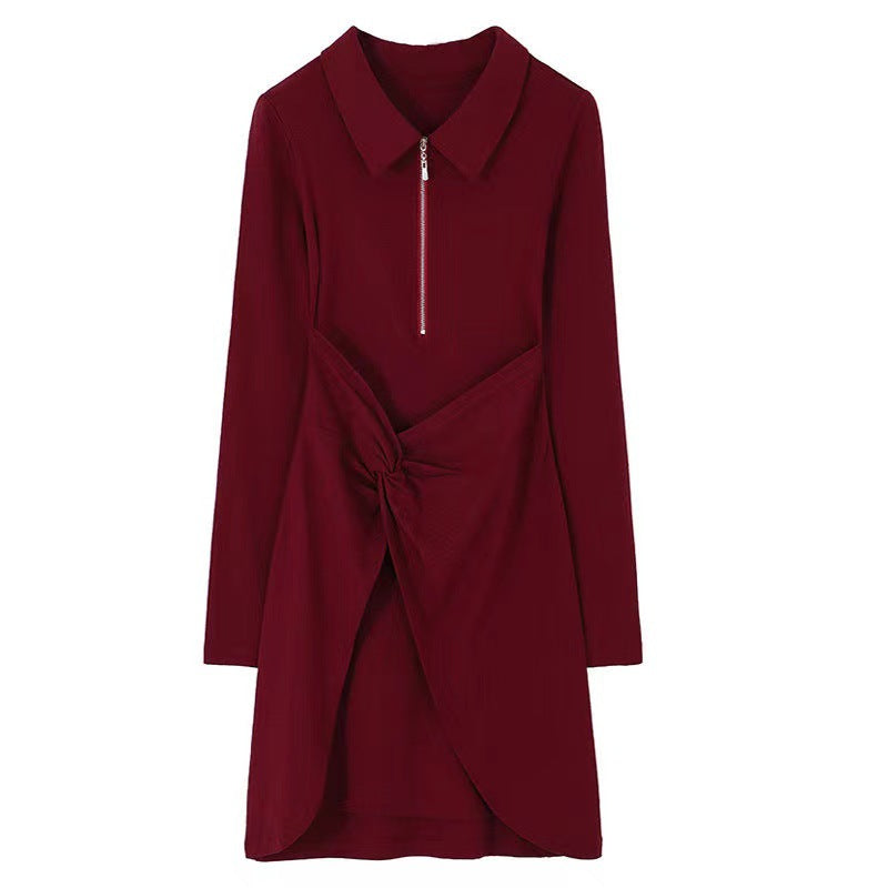 Figure-flattering Dress That Cleverly Conceals The Tummy
