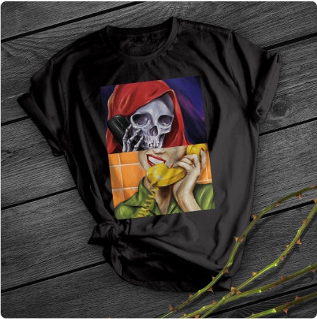 Women's Printed Short Sleeve Shirt