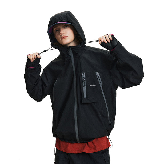 American High Street Fashion Brand Shell Jacket Hoodie Coat