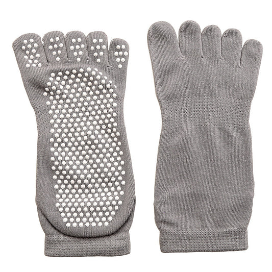 Cotton Yoga Non-slip Five-finger Sports Socks