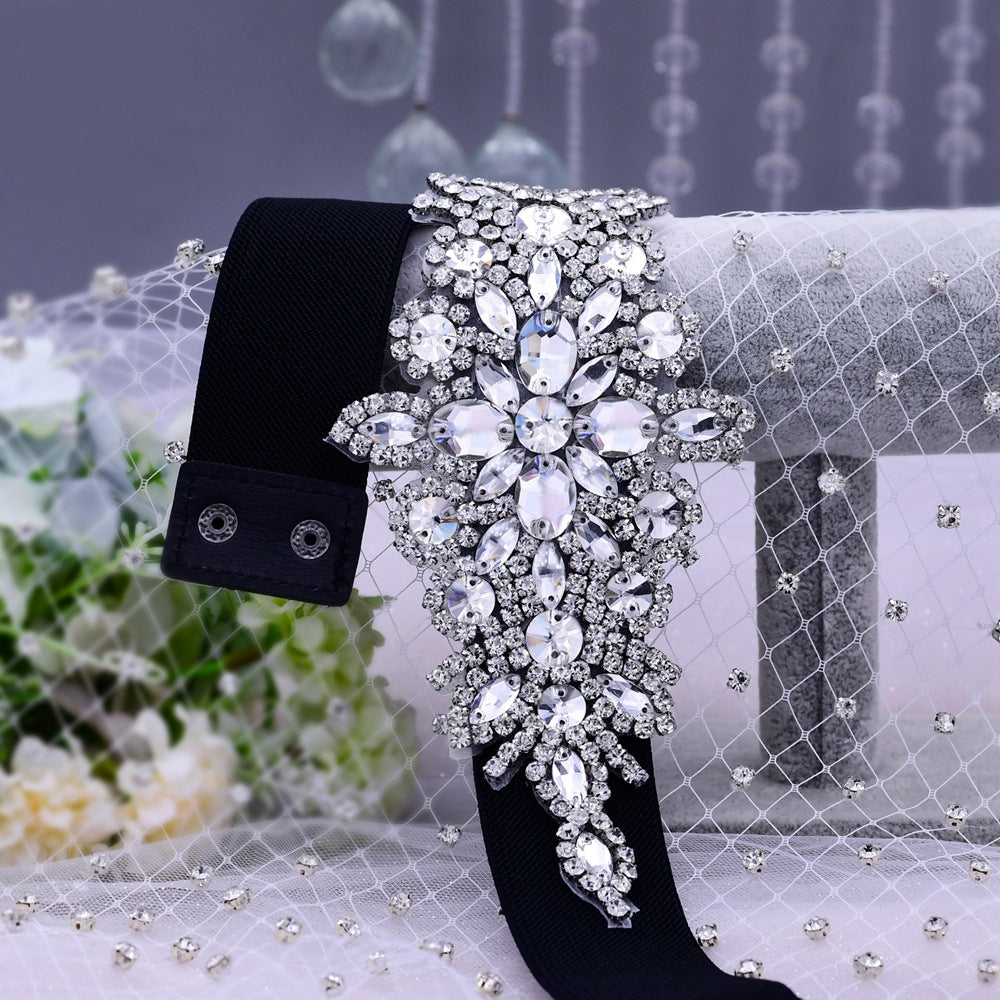 Women's Diamond-studded Loose Tight Belt Girdle
