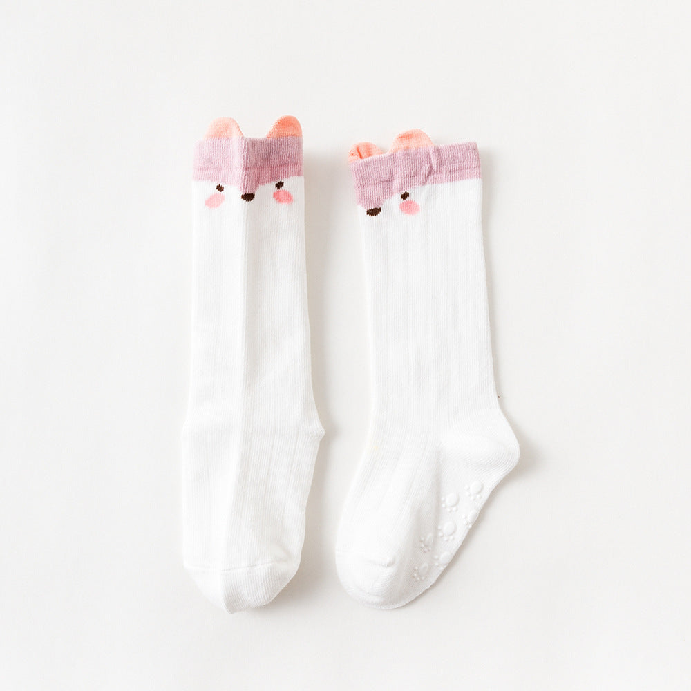 Cotton Newborn Mid Long Tube Knee Socks