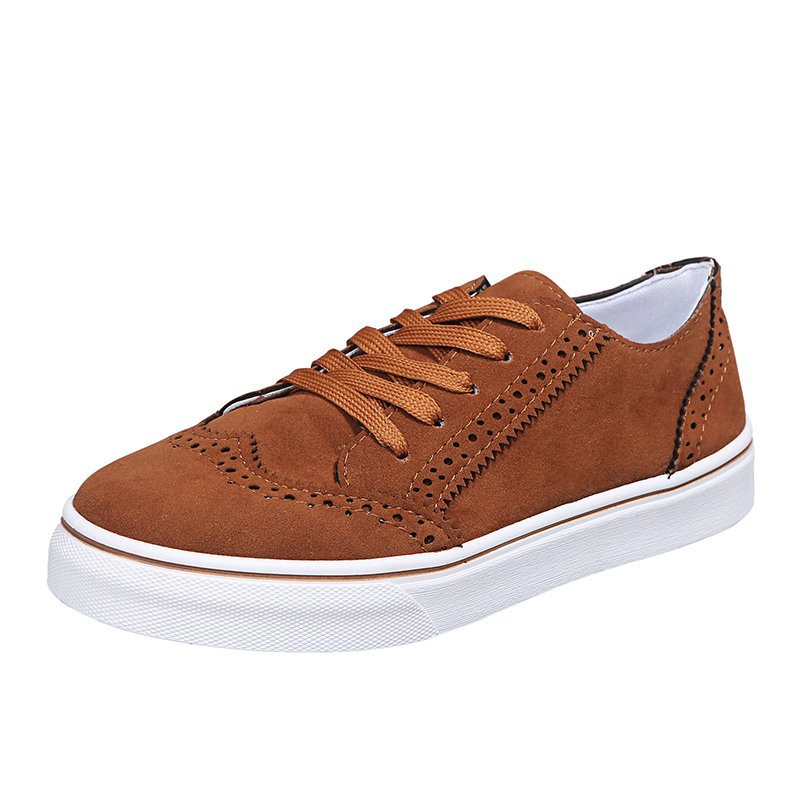 Comfortable Casual Women's Round Toe Flat Solid Color Single Shoes