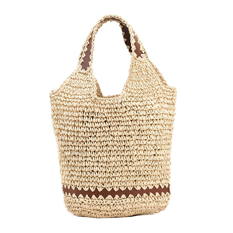 Women's Fashion All-match Casual Weaving Shoulder Bag