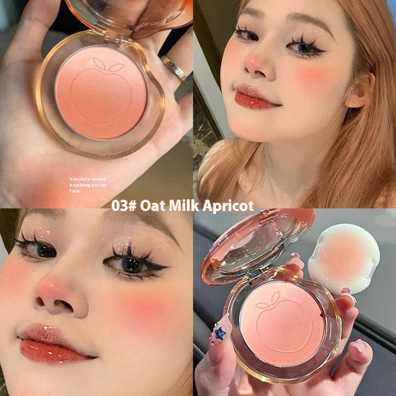 Bubble Gradient Blush Ebony Rose Natural Pseudo Plain Rouge