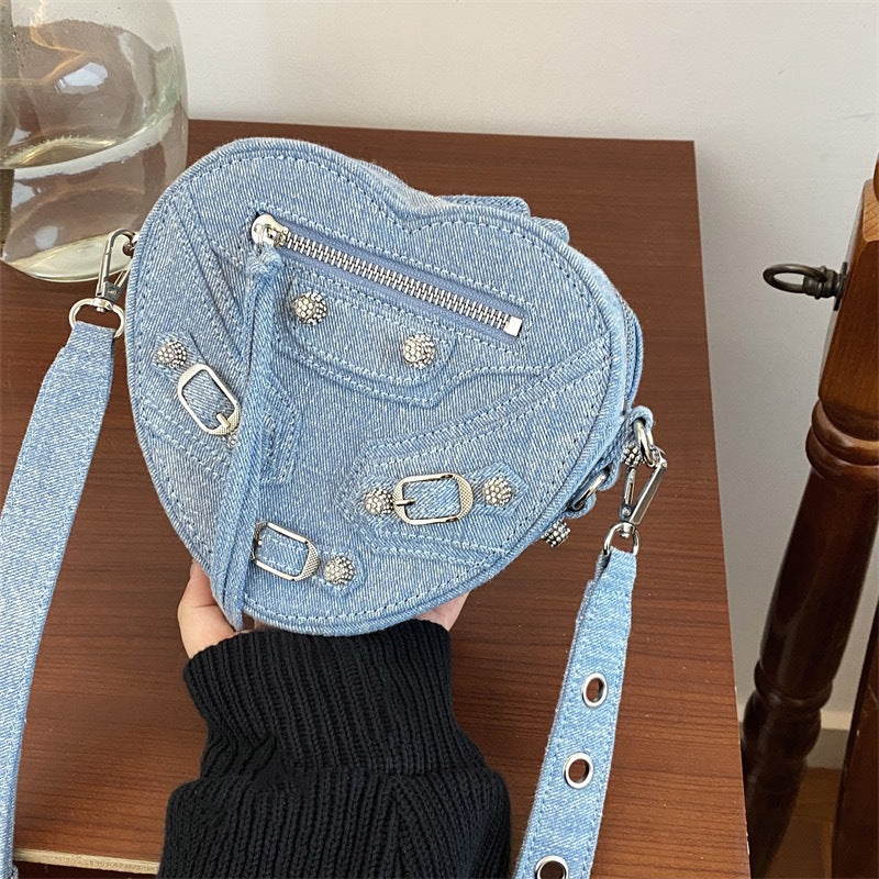 New Mini Handbag Sweet Cool Love Locomotive Crossbody Bag