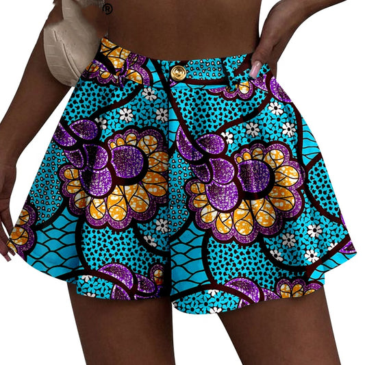 Duplex Printing Batik Shorts