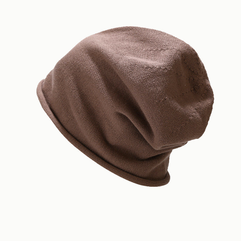 Japanese Retro Knitted Hat Thin In Autumn And Winter