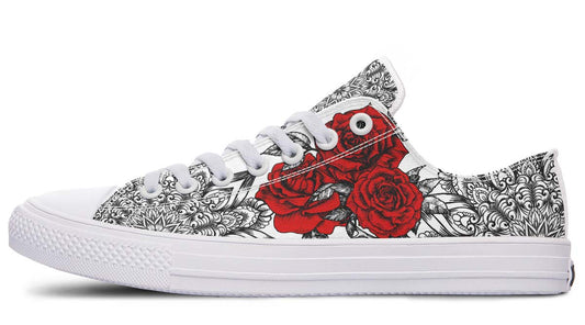 Fashion Print Couple Low-Top Canvas Shoes