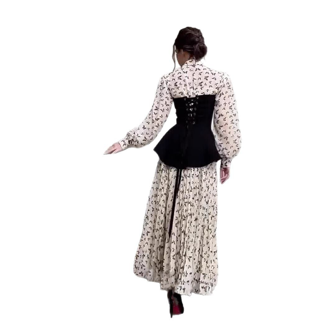 Elegant Womens Dress With Rhinestone Embellishments