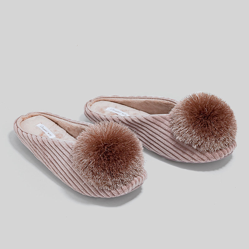Indoor Household Cotton Slippers Women's Anti-skid