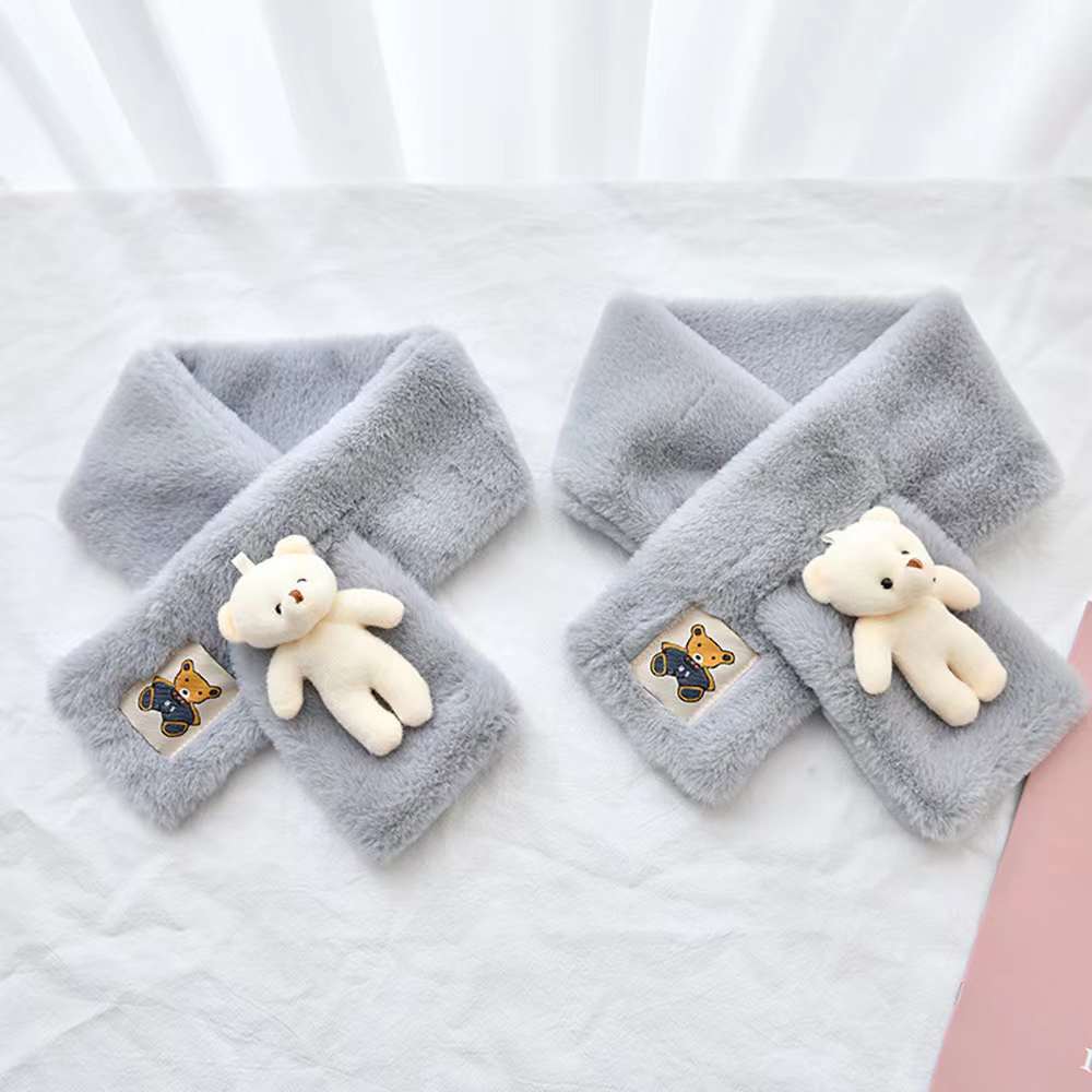 Versatile Cartoon Solid-Color Scarf For Women