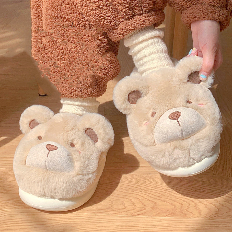 Fashionable Warm Baotou Plush Shoes