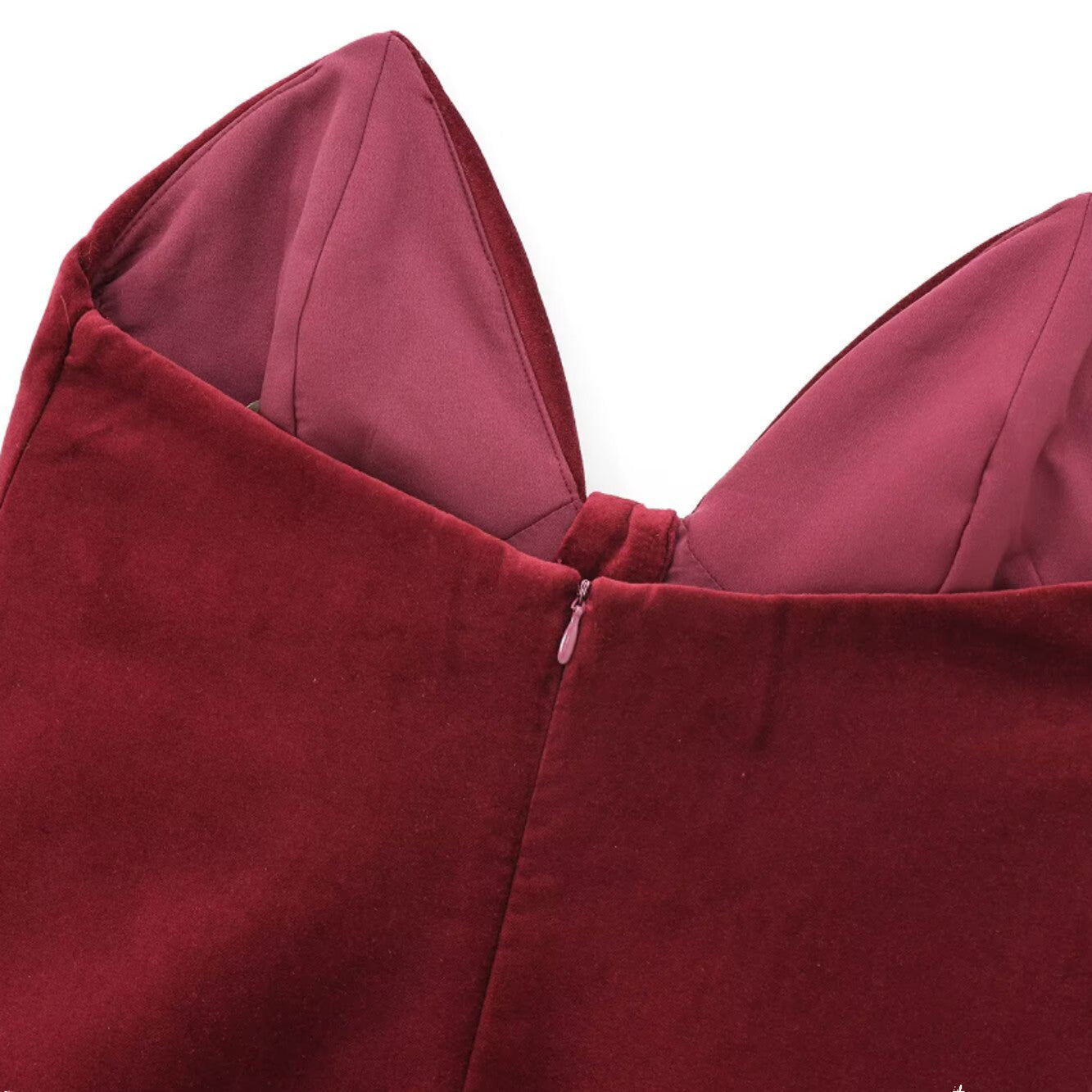 Fashion Design Bow Velvet Top