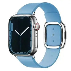 Modern Magnetic Buckle Style Leather Strap