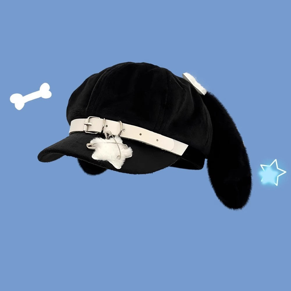 Cute New Style For Girls In Blue Berets