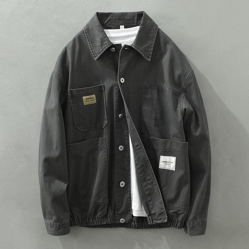 Men's Fashion Casual Loose Denim Jacket