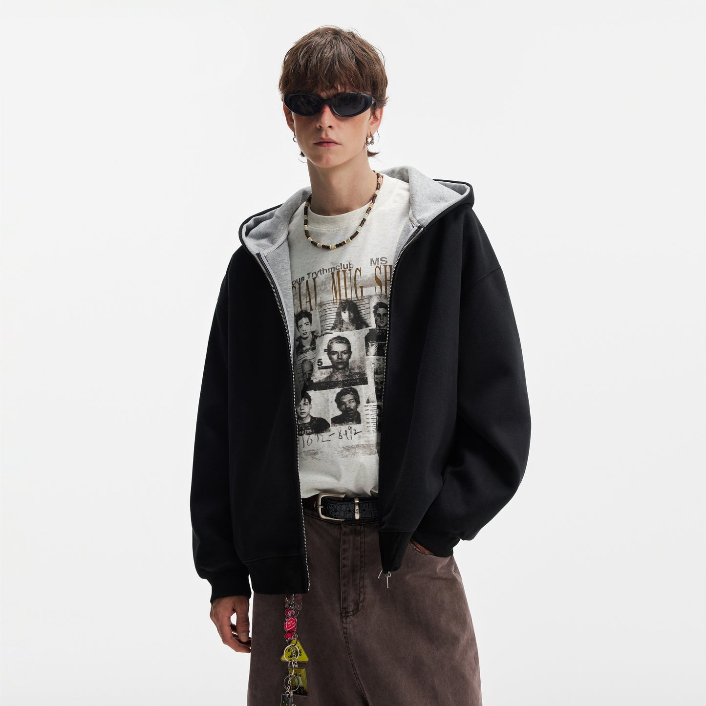 Men's And Women's Double-zipper Jackets