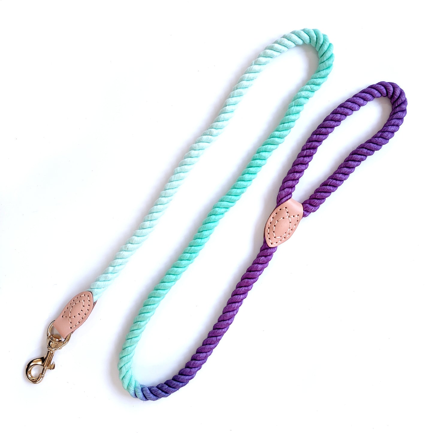 Cotton Segment Dyed Pet Hand Holding Rope Multifunctional