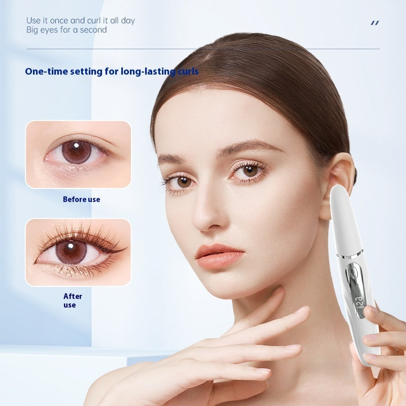 Intelligent Digital Display Electric Eyelash Curler Charging Four Gears For Thermoregulation