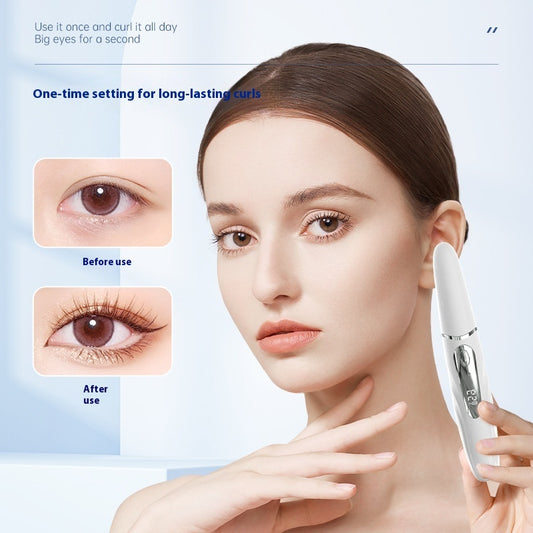Intelligent Digital Display Electric Eyelash Curler Charging Four Gears For Thermoregulation