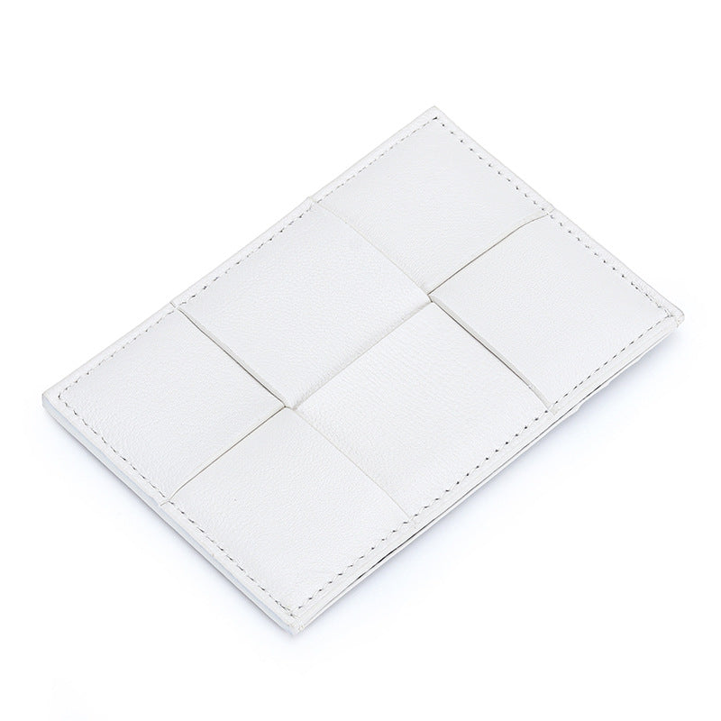 Sheepskin Small Card Holder Women's Small And Ultra-thin
