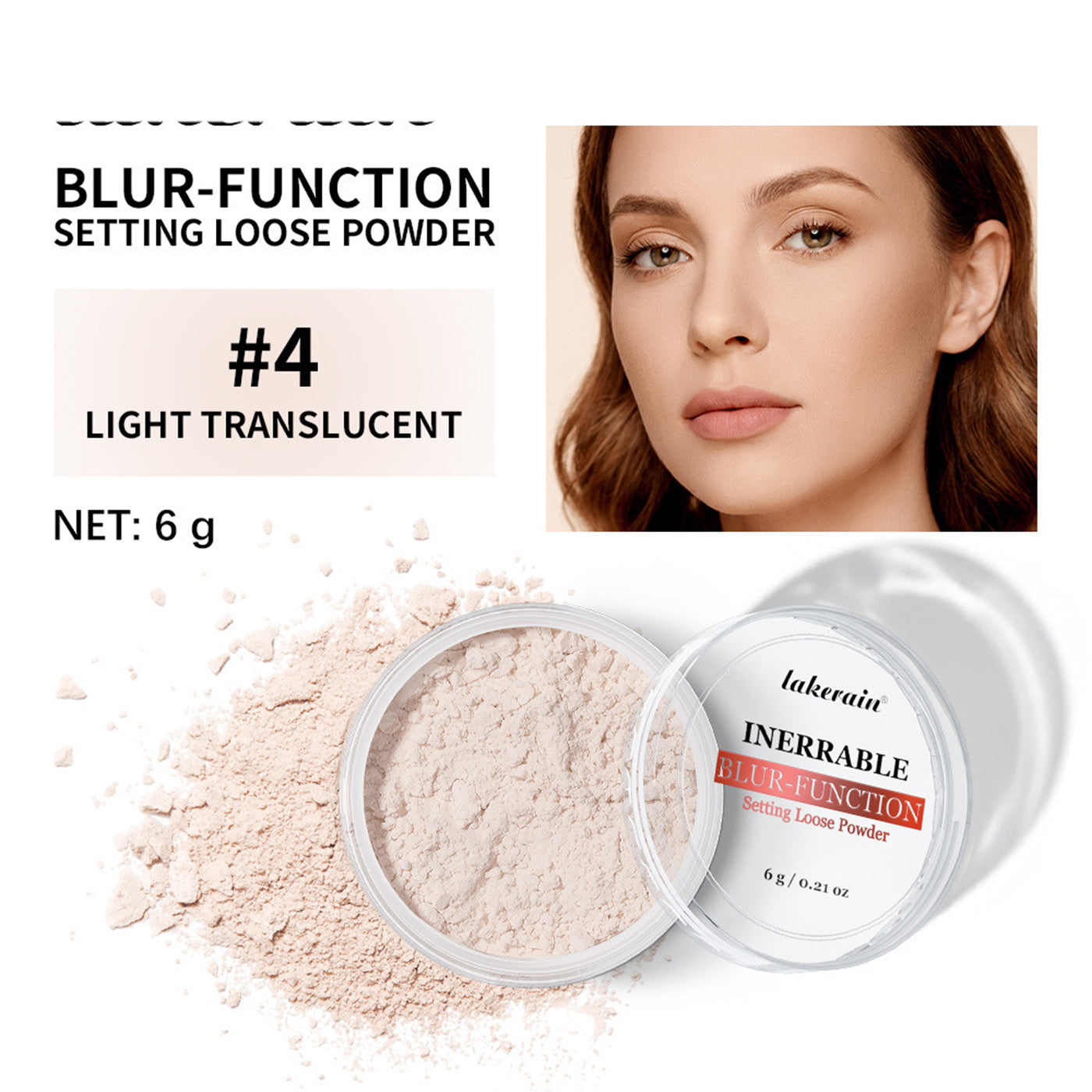 Blur-setting Loose Powder For Long-lasting Hold
