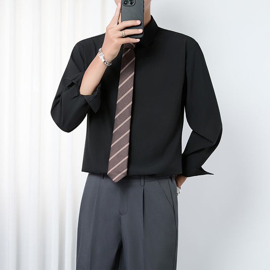 Alsidig Rynkefri Business Casual Skjorte
