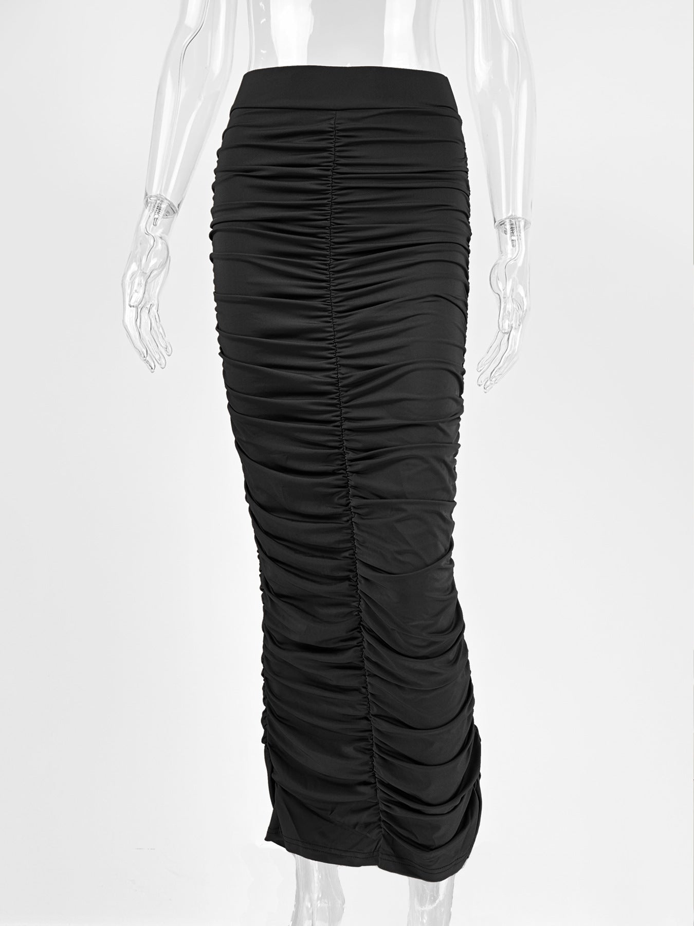 Fashionable New High-waisted Pleated Skirt