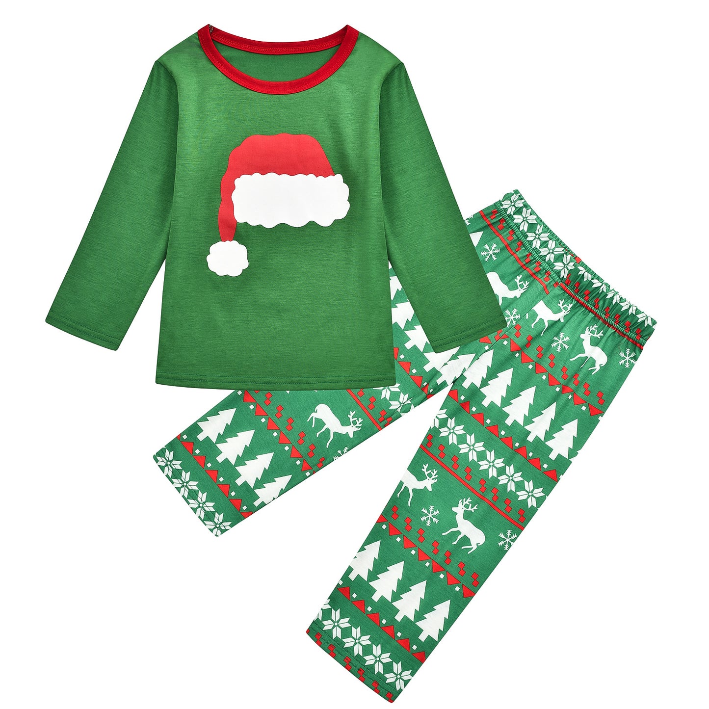 Cotton Christmas Pajamas Set for Family