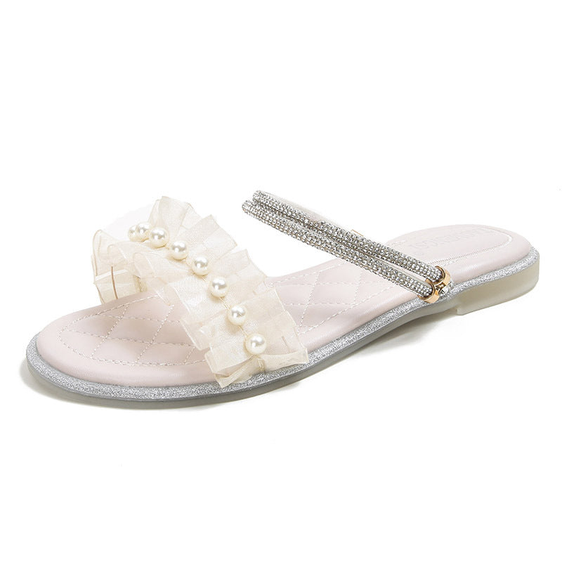 Women's Fashion Simple Versatile Flat Sandals