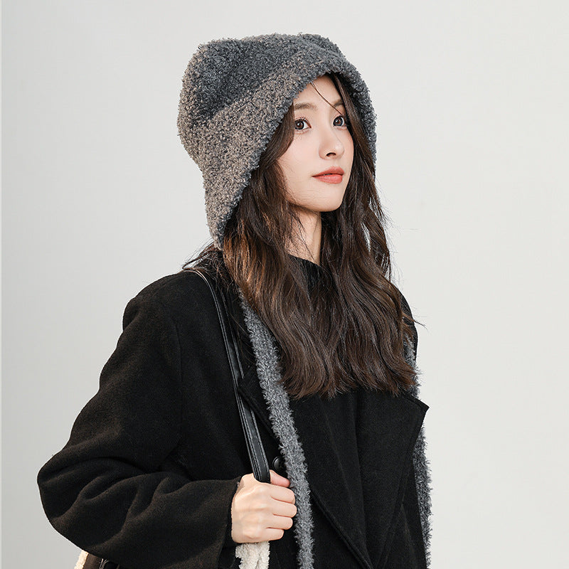 Japanese Style All-matching Warm Soft And Adorable Woolen Cap