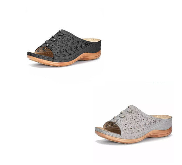 Thick-Soled Hollow Casual Women's Sandals