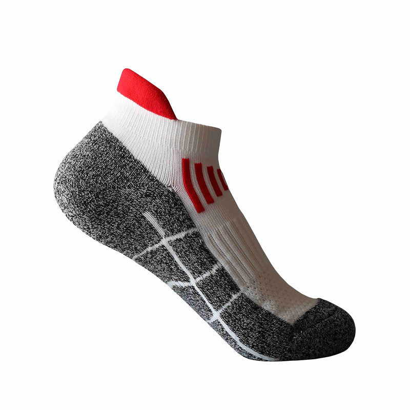 Towel Bottom Socks Anti-friction Color Matching Mesh Breathable Running